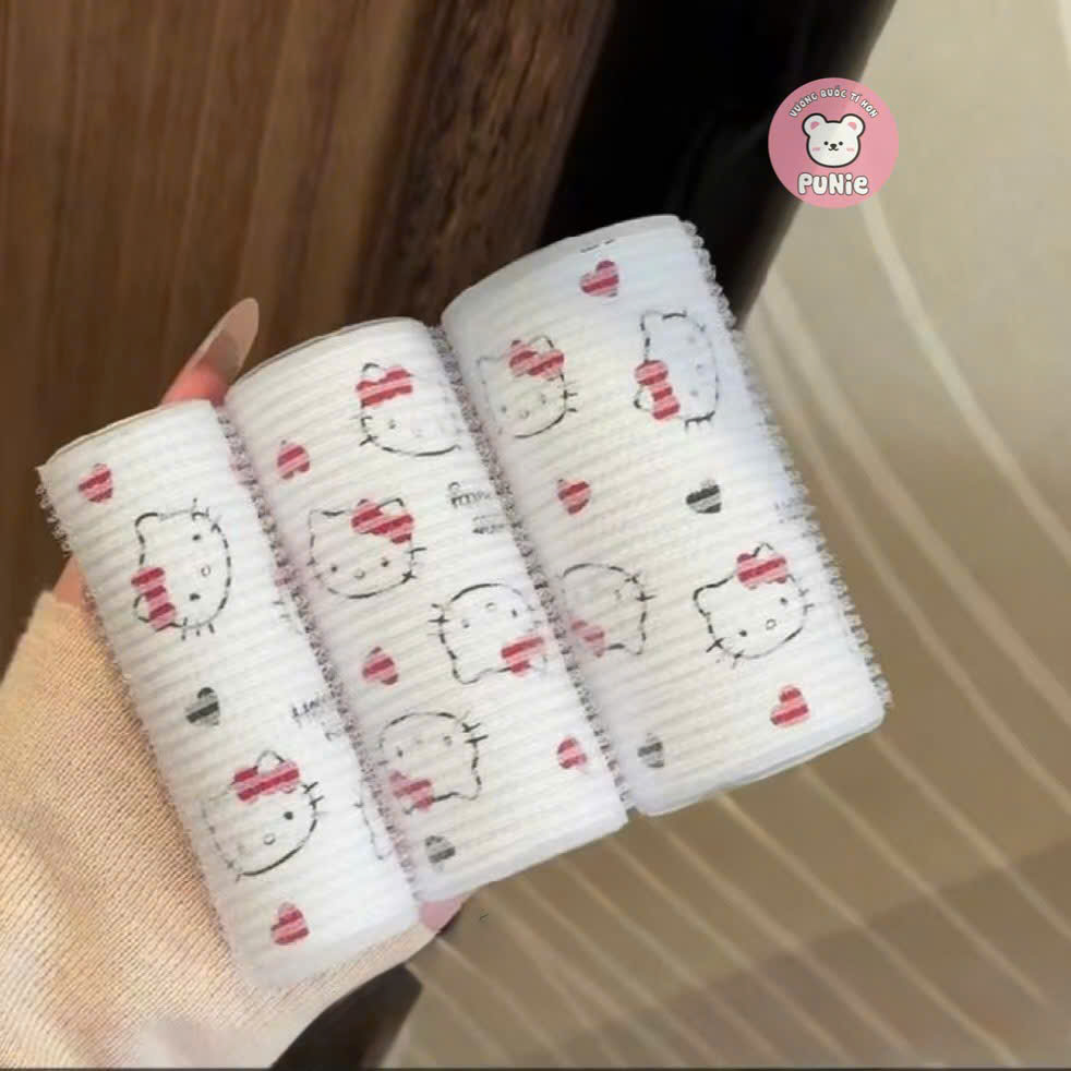 LÔ CUỐN TÓC HỒNG SIZE TRUNG