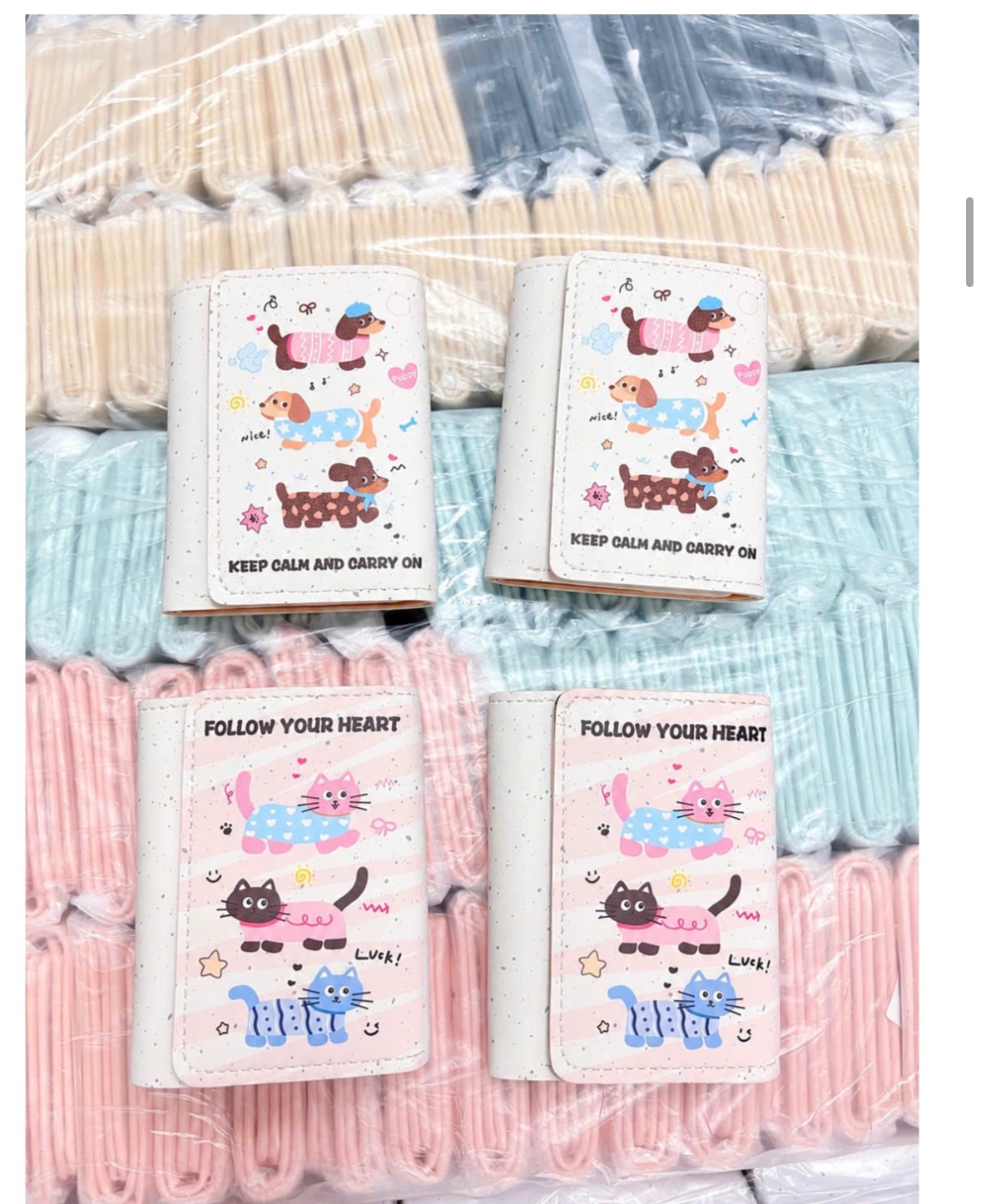 VÍ GẤP MÈO CÚN CUTE