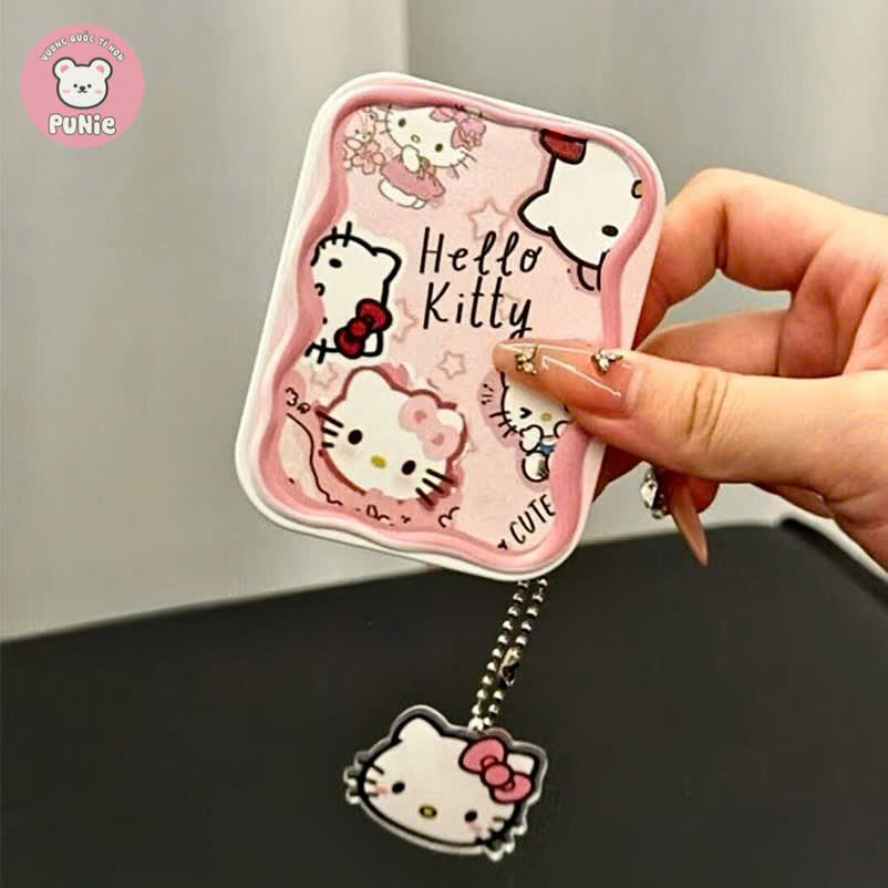 GƯƠNG GẬP KITTY KÈM LƯỢC