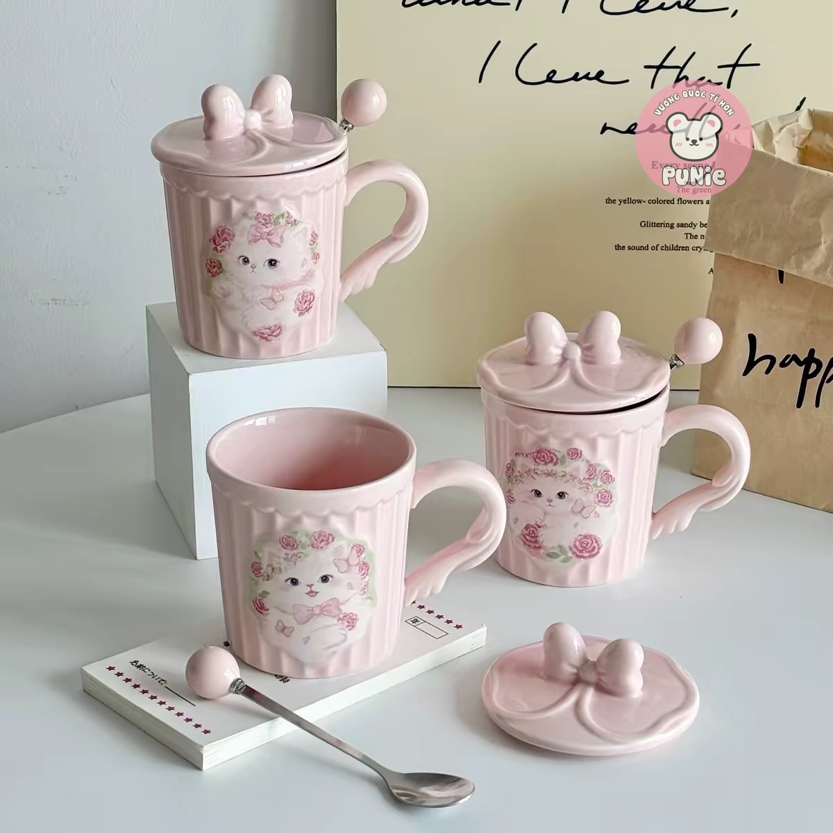 LY SỨ MÈO TIỂU THƯ HỒNG