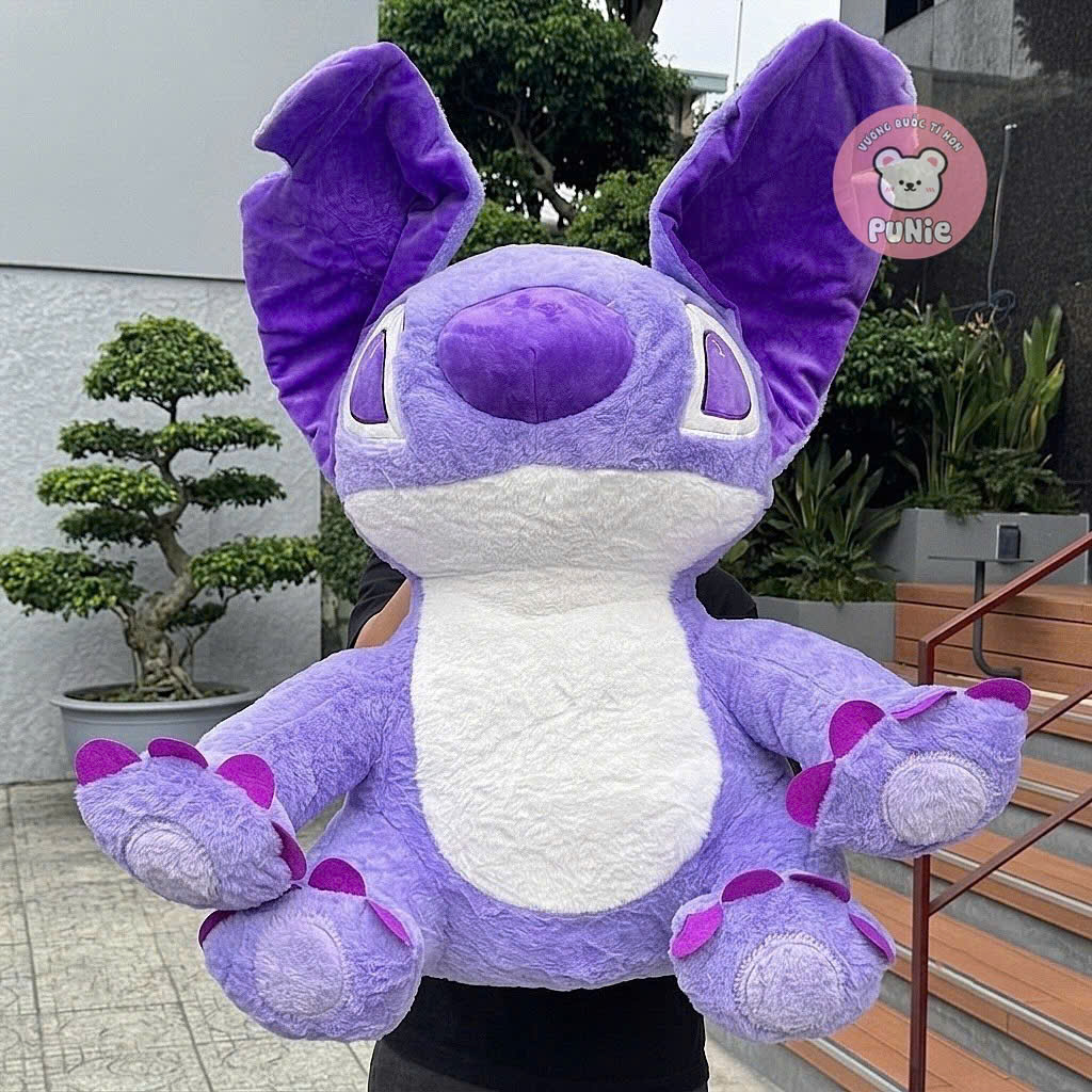 STITCH TÍM NGỒI 90CM