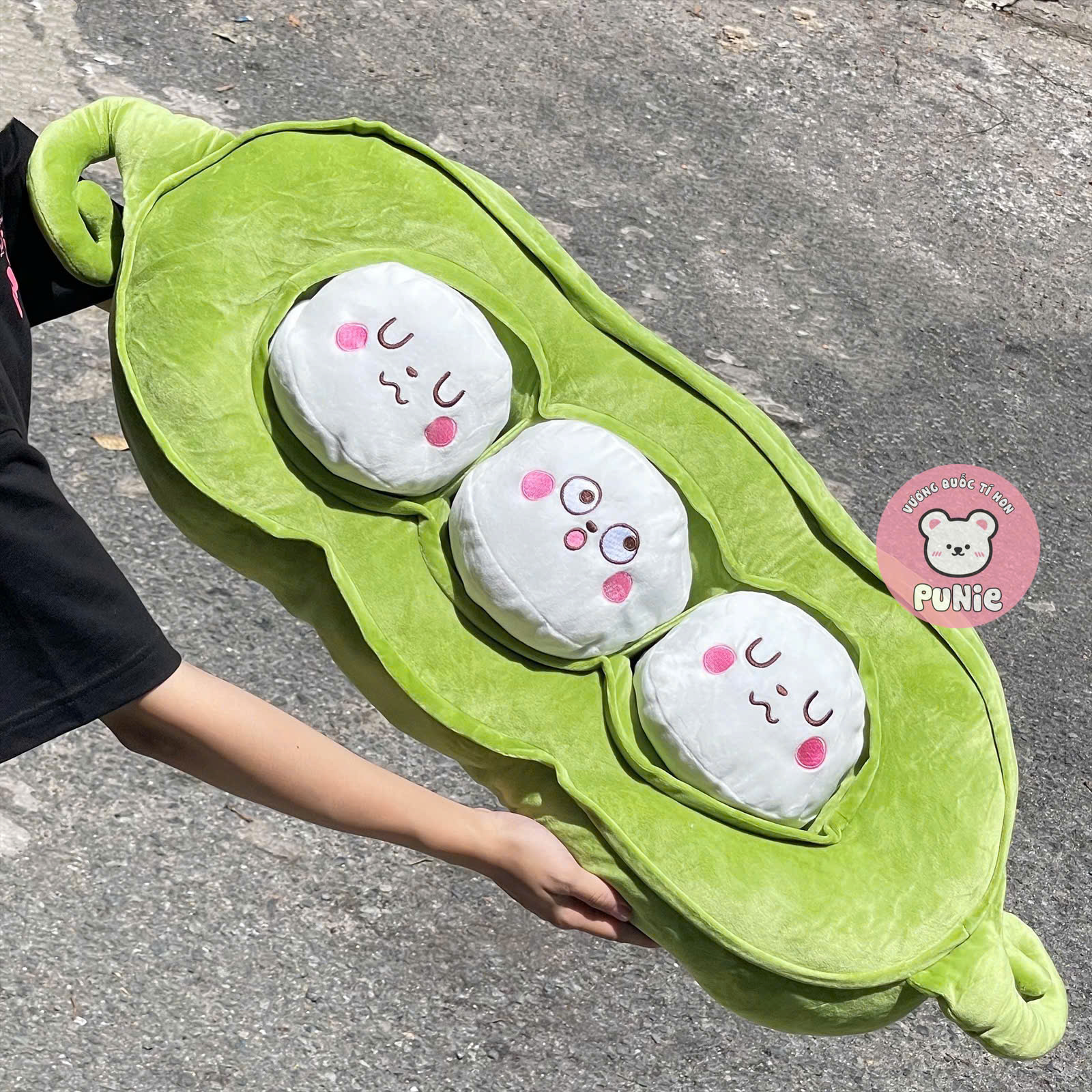 GỐI ÔM ĐẬU XANH 1M