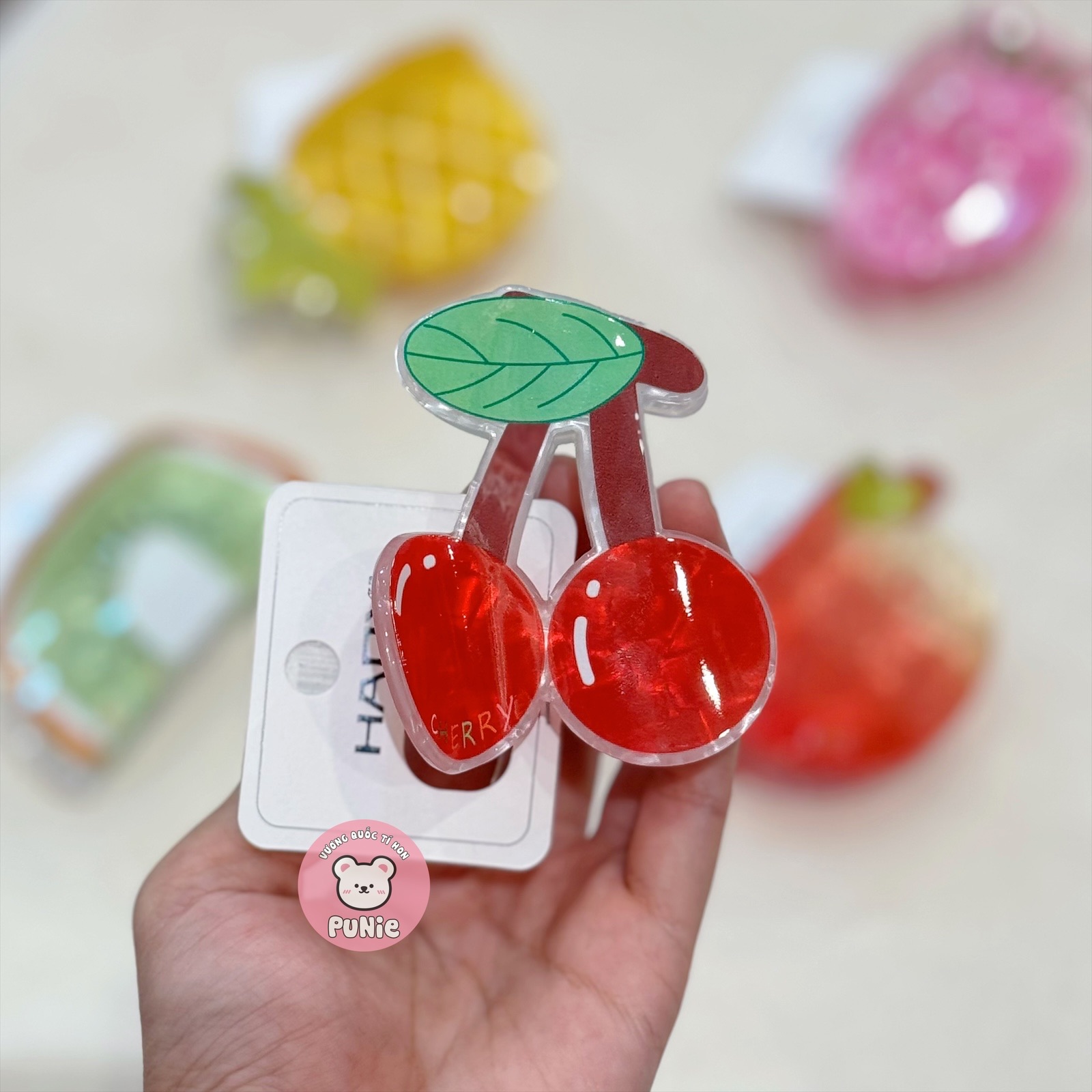 KẸP MICA TRÁI CÂY