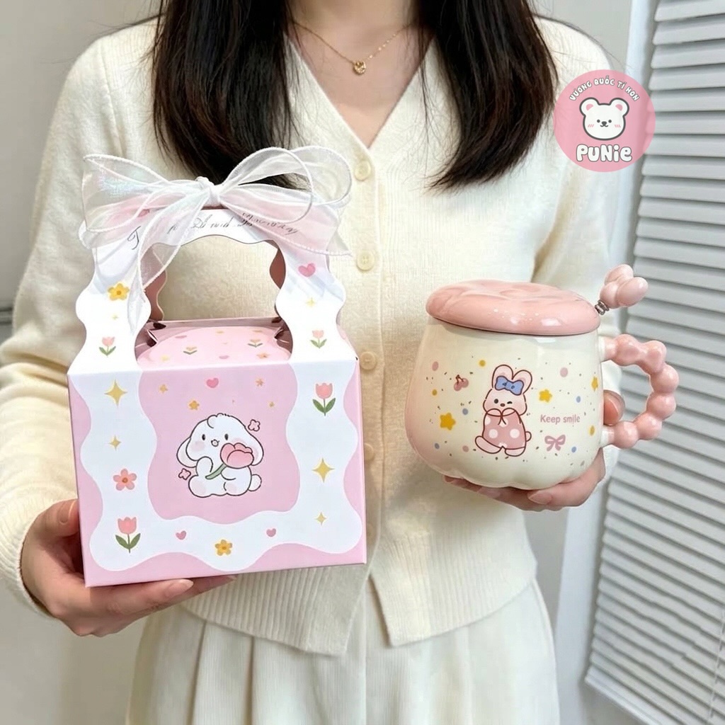LY SỨ THỎ NƠ KEPP SMILE
