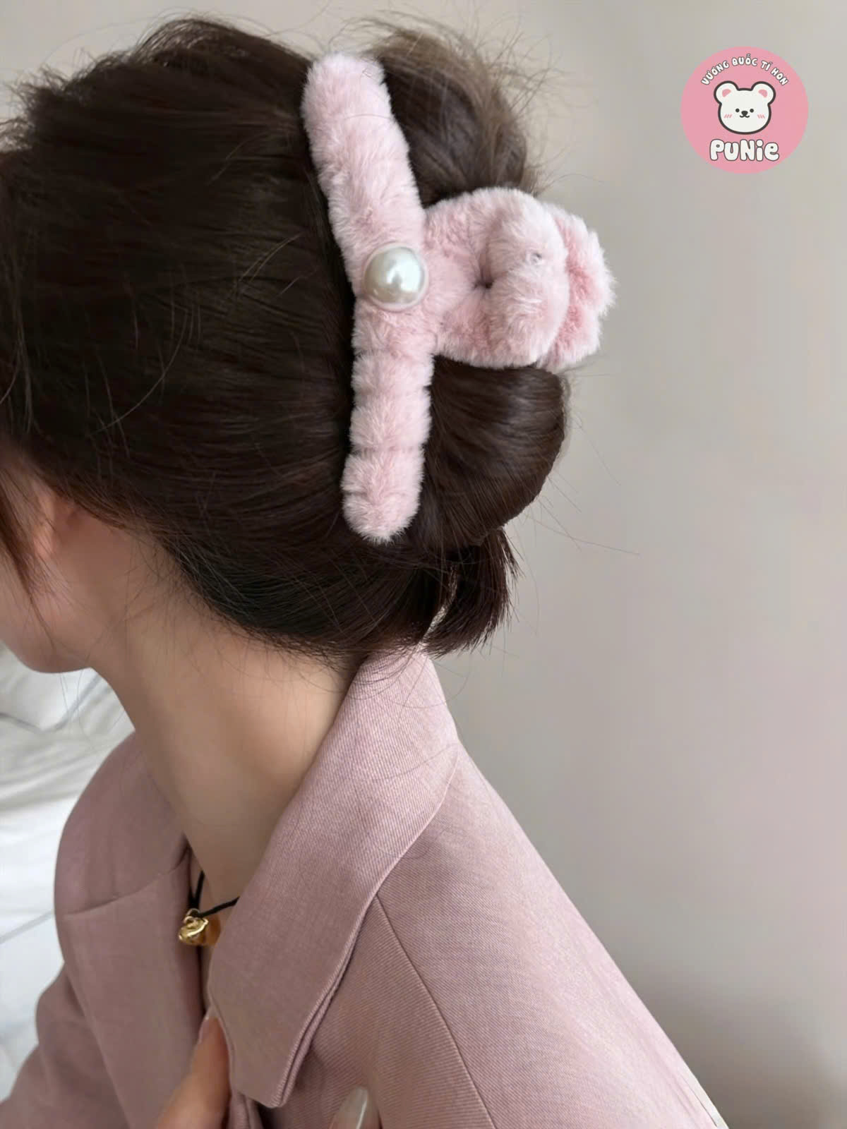 KẸP LÔNG ĐÍNH NGỌC TRAI