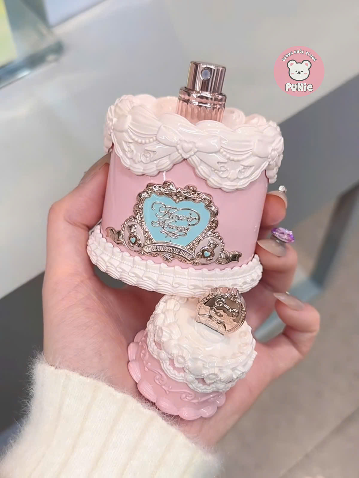 NƯỚC HOA GẤU SWEETIE HỒNG