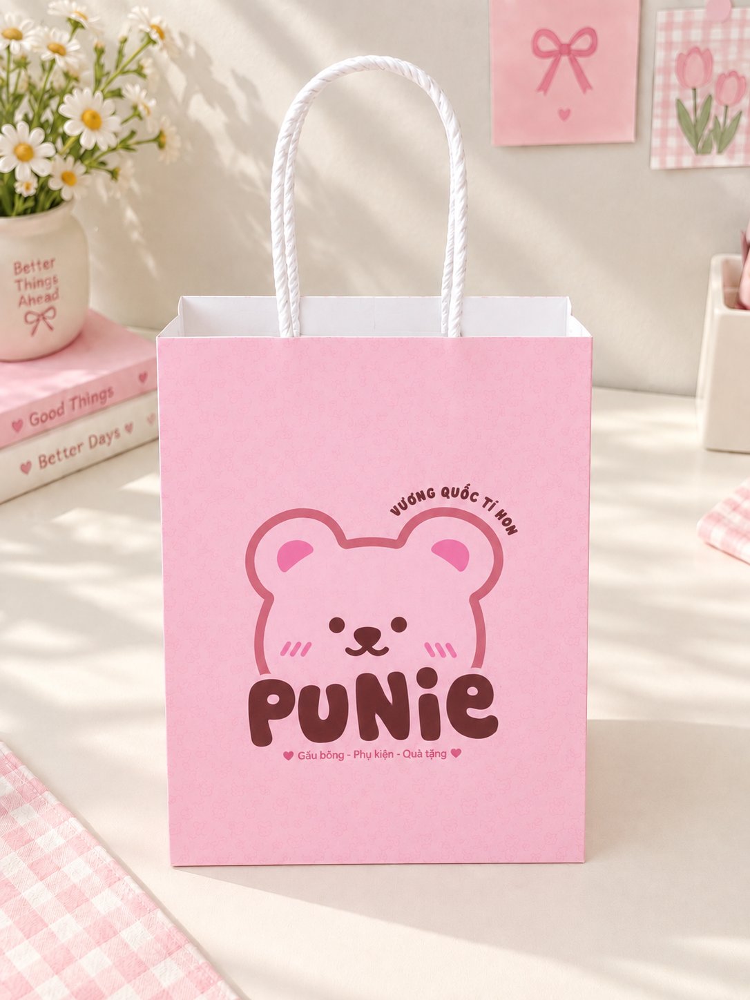 TÚI GIẤY PUNIE SIZE TRUNG
