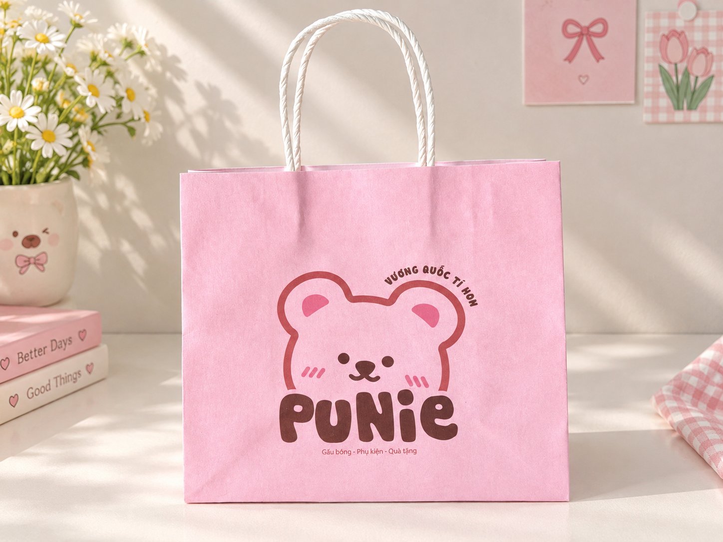 TÚI GIẤY PUNIE SIZE LỚN