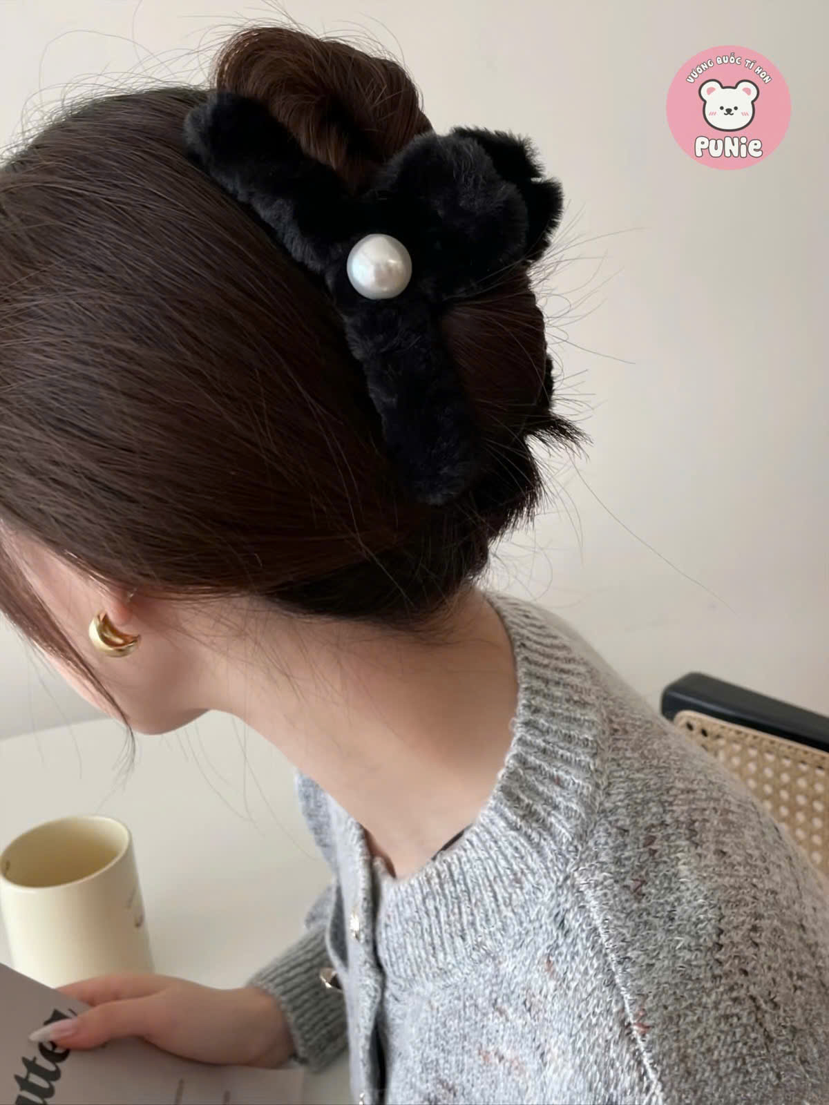 KẸP LÔNG ĐÍNH NGỌC TRAI