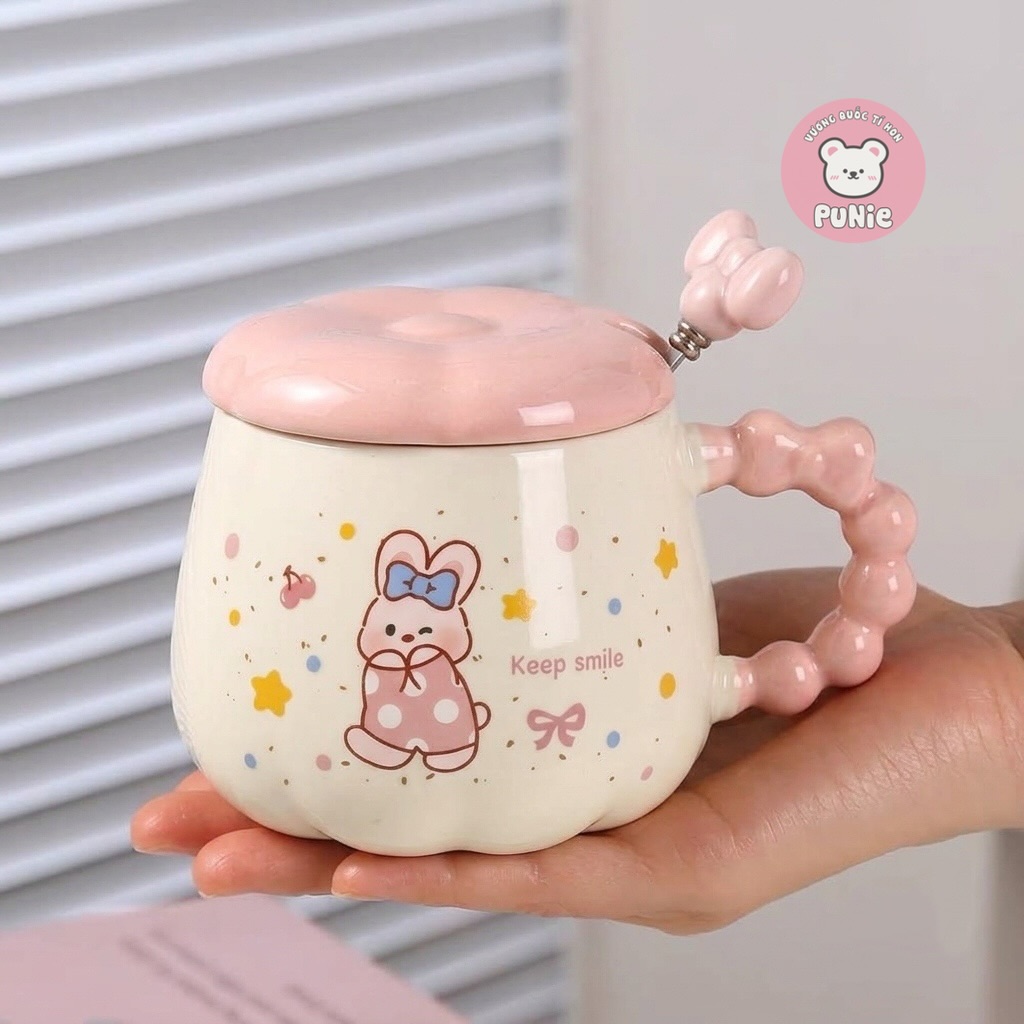 LY SỨ THỎ NƠ KEPP SMILE