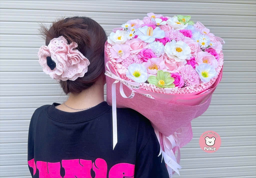 BÓ HOA GARDEN HỒNG MỚI 499K