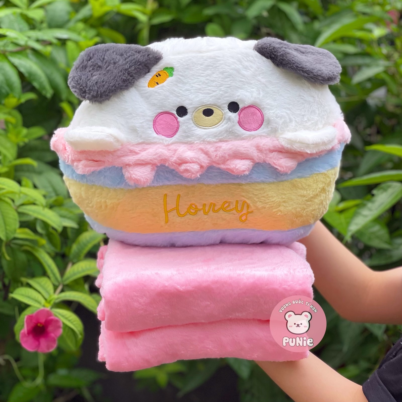 BỘ GỐI MỀN CÚN PACHA MẬT ONG