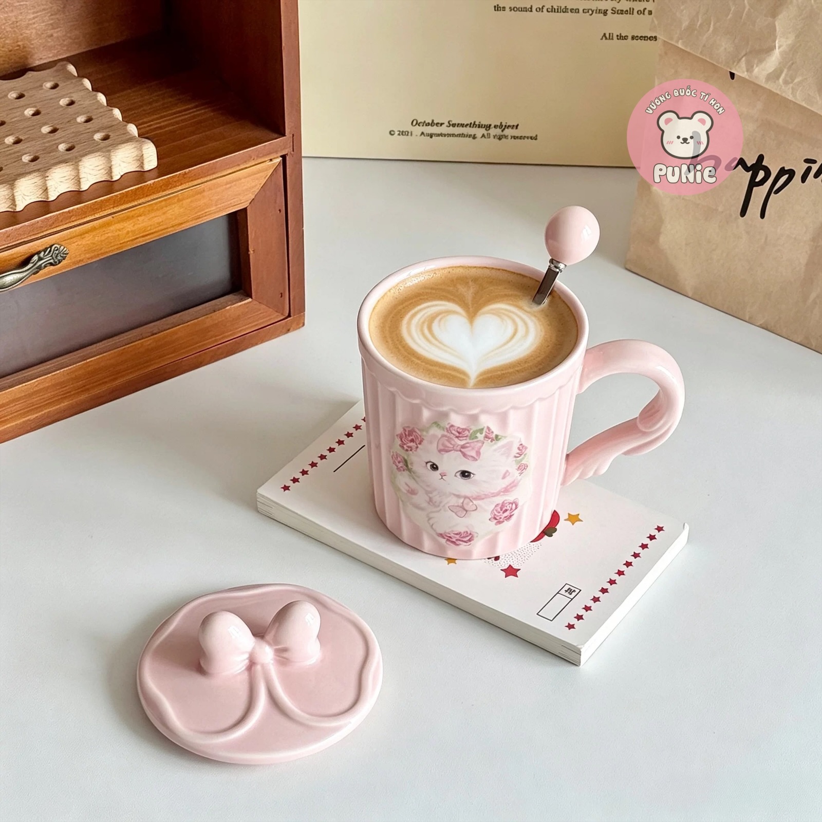 LY SỨ MÈO TIỂU THƯ HỒNG