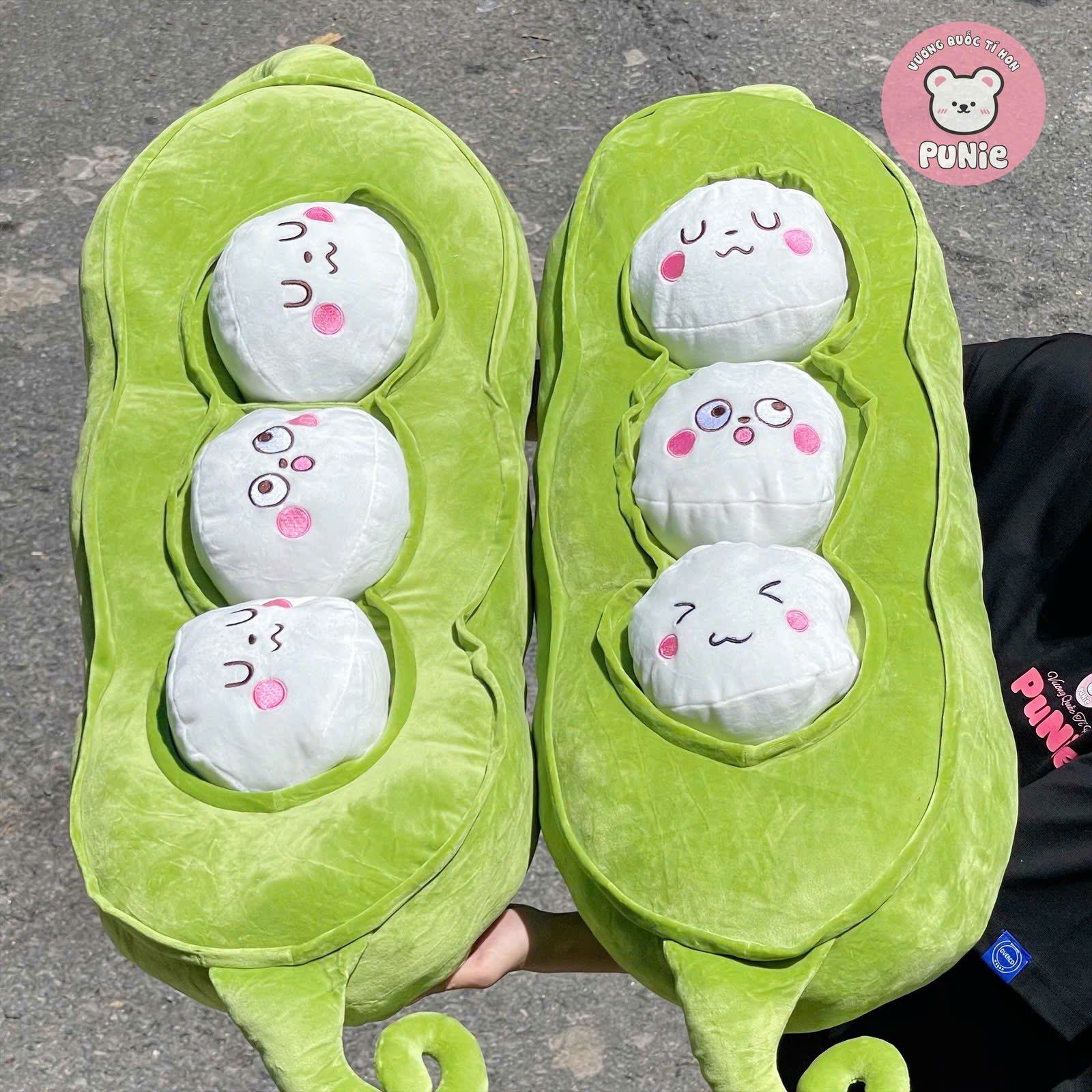 GỐI ÔM ĐẬU XANH 1M