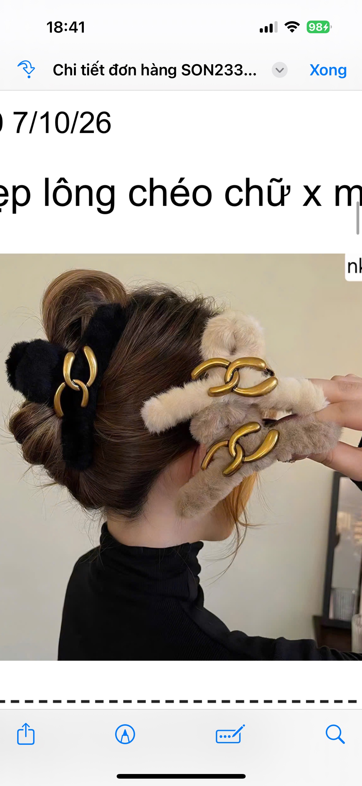 KẸP LÔNG TAG CHỮ X
