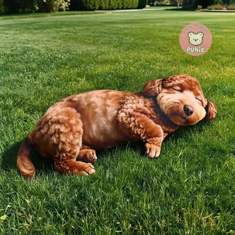 CÚN POODLE 3D 40CM QC