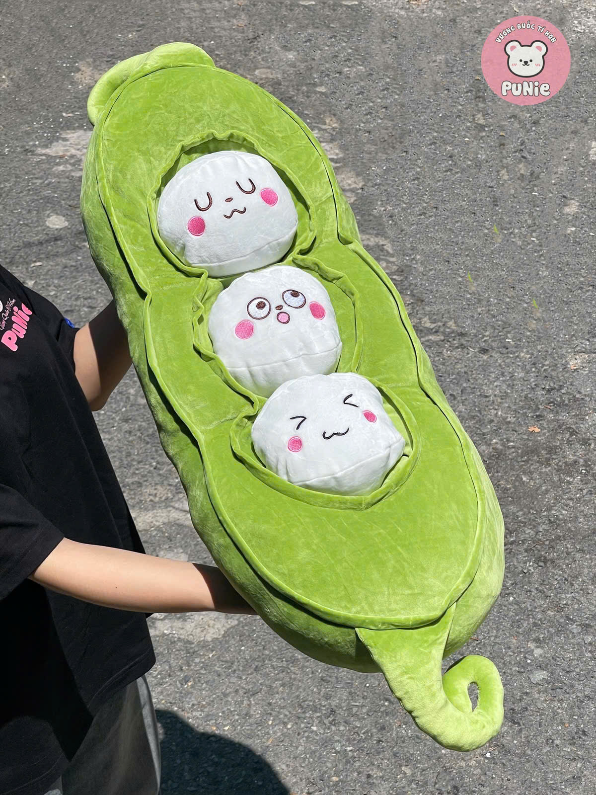 GỐI ÔM ĐẬU XANH 1M
