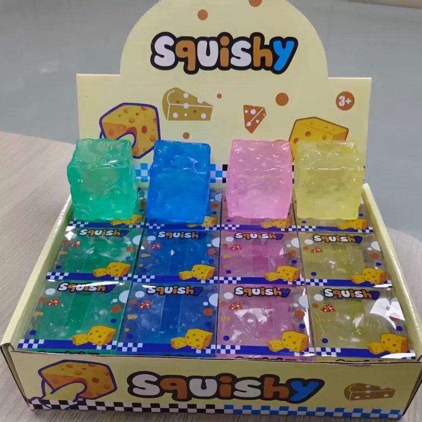 SQUISHY PHÔ MAI VANSALINE HỒNG VÀNG XANH
