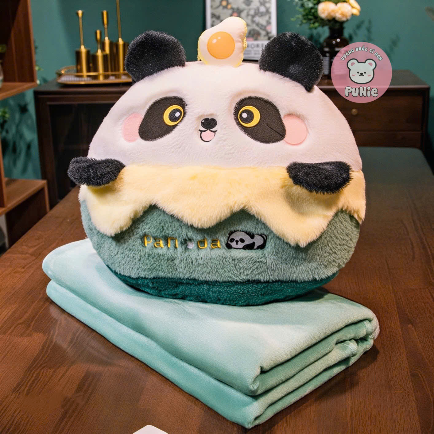 BÁNH KEM GẤU TRÚC XANH