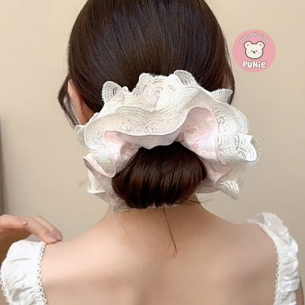 CỘT PHỒNG XOÈ KEM HỒNG XANH